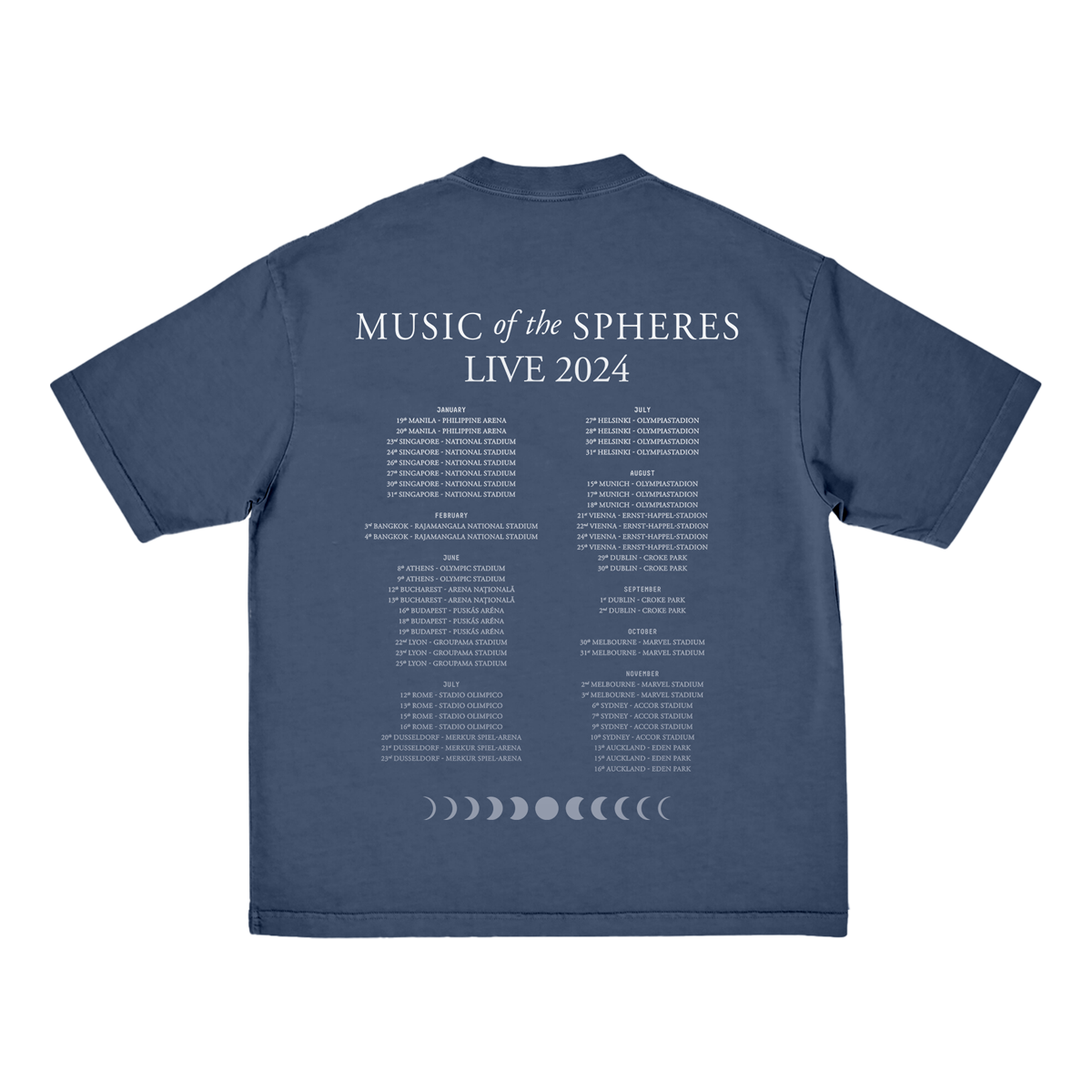 2024 MUSIC OF THE SPHERES BAND PHOTO TEE