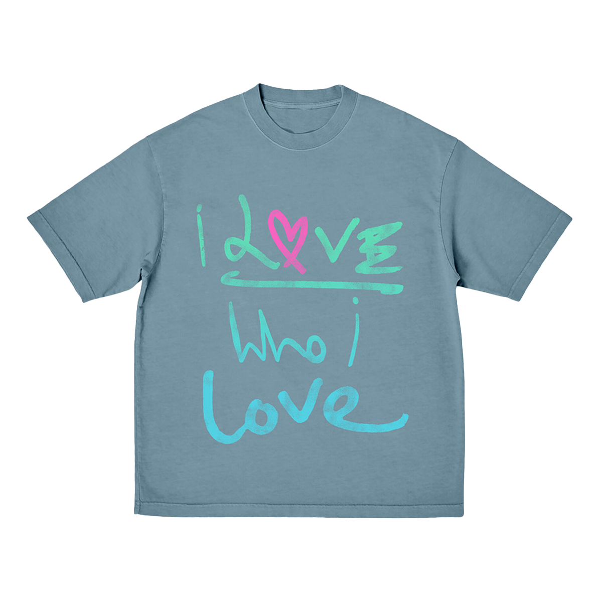 Just love t shirt blue hotsell