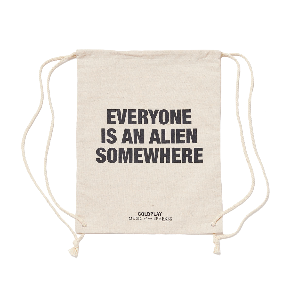 EVERYONE IS AN ALIEN SOMEWHERE BAG