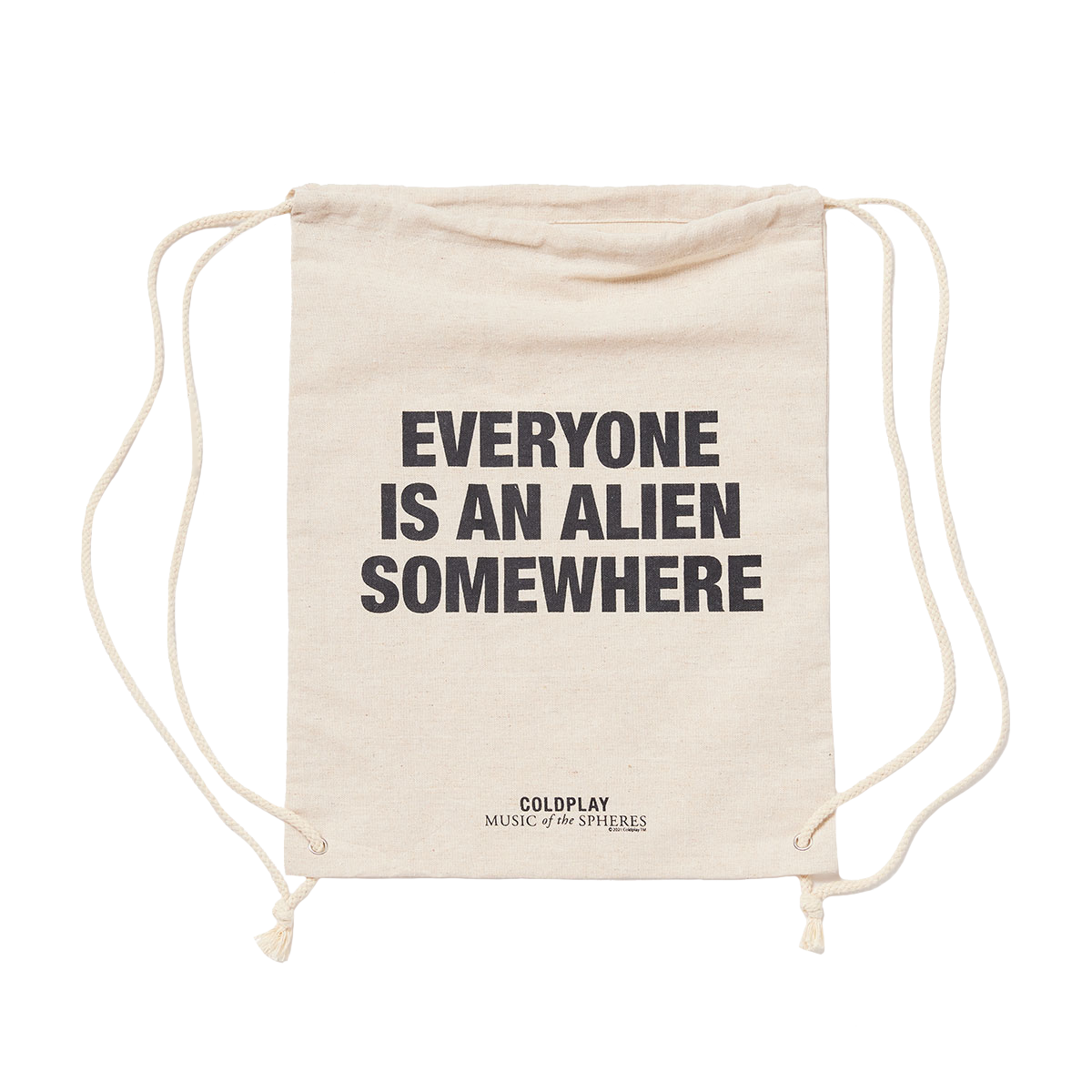 EVERYONE IS AN ALIEN SOMEWHERE BAG